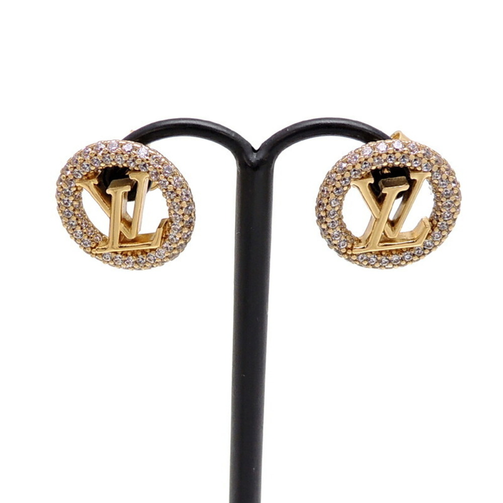 LOUIS VUITTON Brookle Dreille Louise by Night Women's Earrings M00757 Metal - Picture 3 of 8